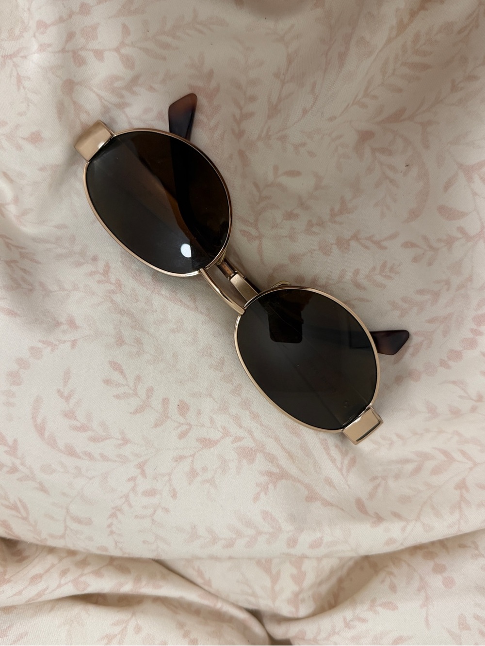 Celine Triumphe Metal Gold Frame Women's Sunglasses